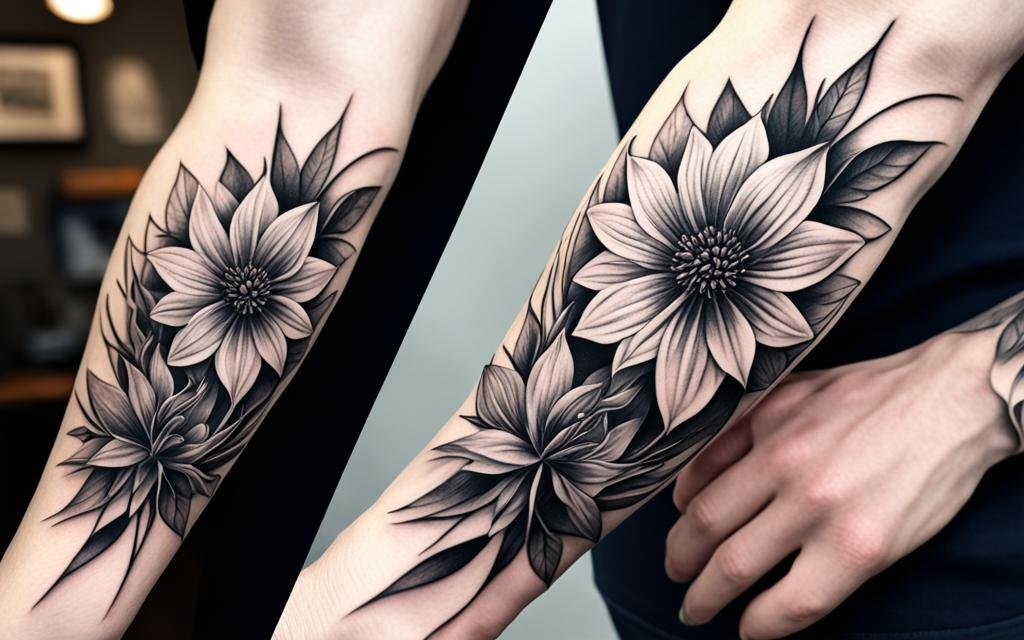 Intricate Black and White Tattoos